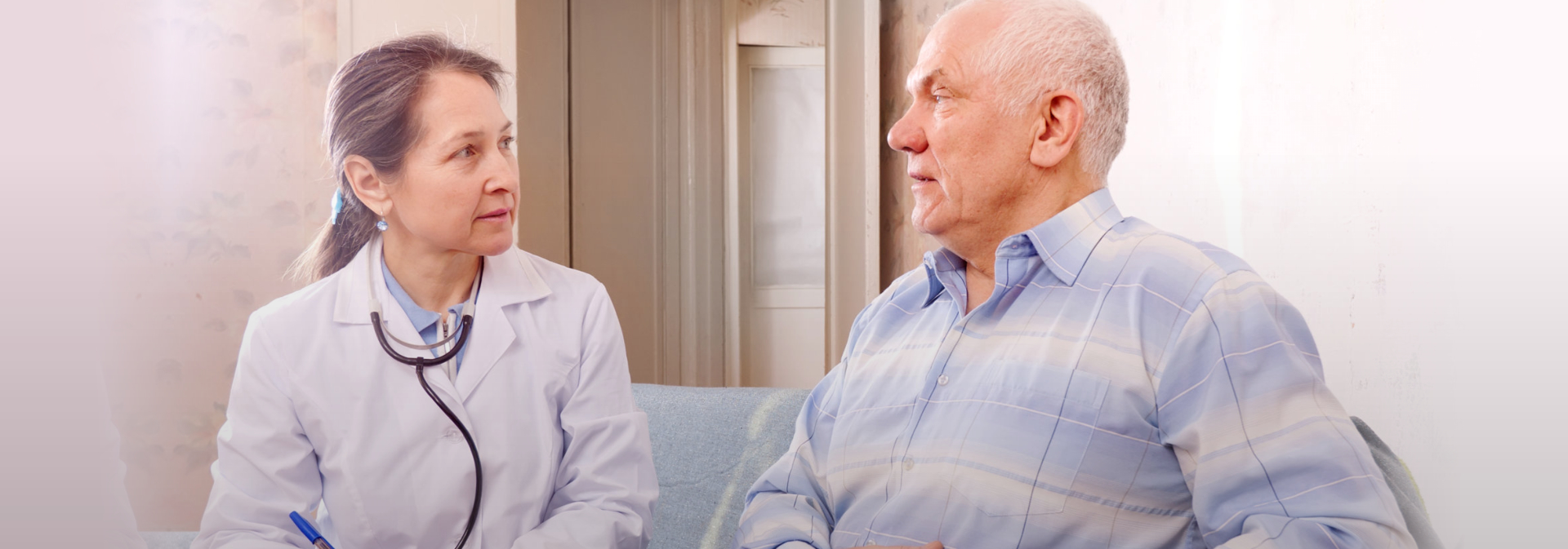 infant having a medical check-up